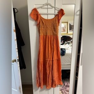 Sincerely Jules orange dress